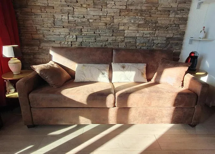 Le Serac W6 appartement avec véranda en angle vue panoramique