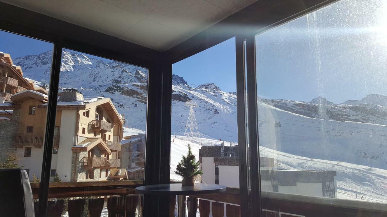 Le Serac W6 Avec Véranda En Angle Vue Panoramique * Val Thorens