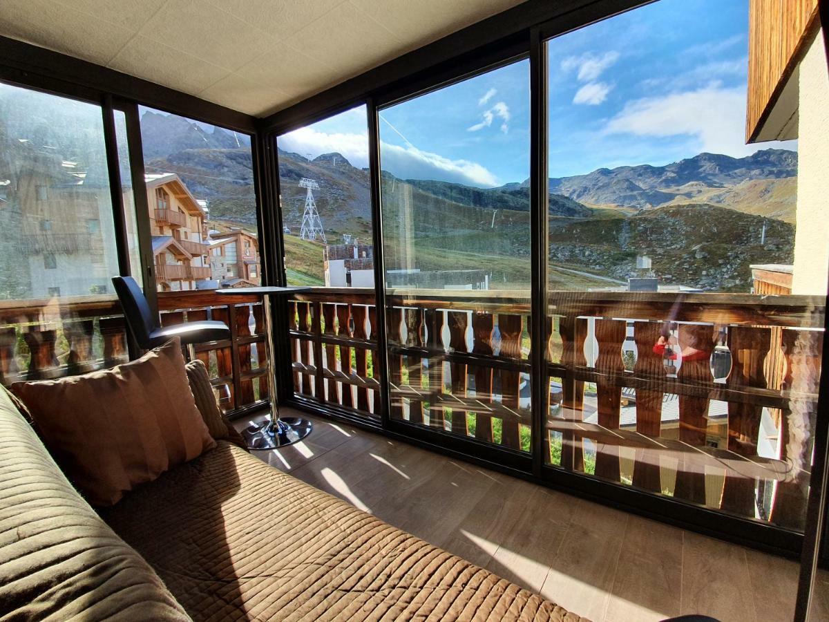 Le Serac W6 Avec Veranda En Angle Vue Panoramique Gerer Par Particulier Sur Place * Val Thorens